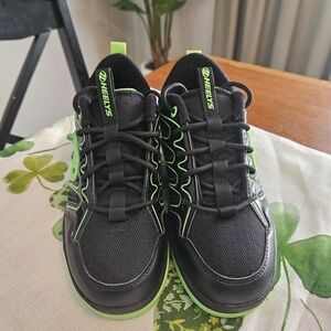 Heelys Black and Neon Green Kids Sneakers